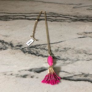 NWT Kendra Scott Eva Necklace in Pink